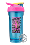 Frenzy Mode Strada Tritan Shaker in blue and pink. | Color#Frenzy Mode